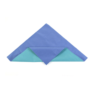 CARDINAL HEALTH SMS TWO-COLOR OR SINGLE LAYER STERILIZATION WRAP - Wrap, Sterilization, CH100, 30 x 30, Two-Color, Blue/Green, SMS, 144/cs | Quantity - 1x CS