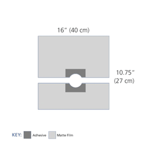 CARDINAL HEALTH PROCEDURE DRAPES - Refractive Drape, 16 x 10.75, Sterile, 10/cs | Quantity - 1x CS