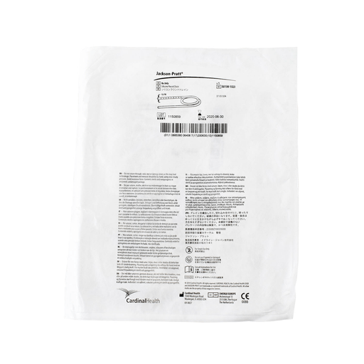 CARDINAL HEALTH JACKSON-PRATT SILICONE AND PVC ROUND DRAINS & SILICONE T-TUBE DRAINS - Round Silicone Drains, No Trocar, 15FR, 3/16, End Perforation, 10/bx, 8 bx/cs (Continental US Only) | Quantity - 1x CS