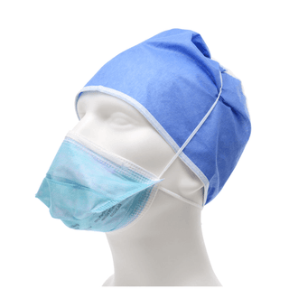 CARDINAL HEALTH RESPIRATORY MASKS - Respirator and Surgical Mask, N95, Flat Fold, Small, Mediterranean Blue, 30/bx, 6 bx/cs (Item is Non-Returnable) | Quantity - 1x CS
