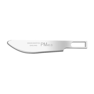 CINCINNATI SWANN MORTON CARBON STEEL BLADE - Blade, Swann Morton, Carbon Steel, Size 40b, Non-Sterile, 10/bx (DROP SHIP ONLY) | Quantity - 1x BX