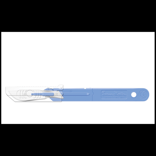CINCINNATI SWANN MORTON RETRACTING GUARD SCALPELSSafety Scalpel No. 22 with Retracting Guard, BULK, Non-Sterile, 500/bx | Quantity - 1x BX