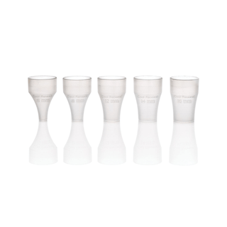 COOL RENEWAL ISOLATION FUNNELS - Isolation Funnels, Disposable, Assorted Sizes, 10 of Each Size (5mm, 8mm, 12mm, 14mm, 16mm) 50/bx, 1bx/ea (Continental US Only) | Quantity - 1x EA