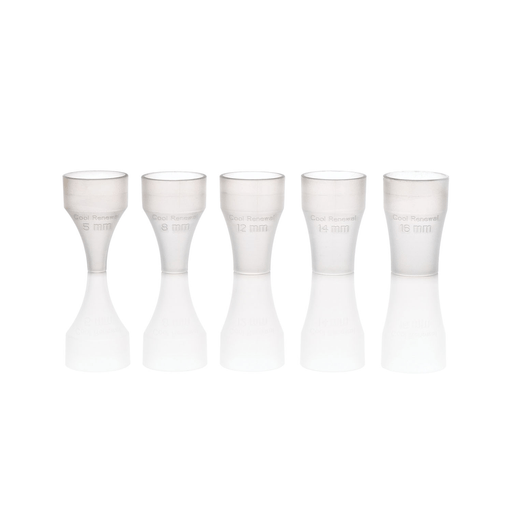 COOL RENEWAL ISOLATION FUNNELS - Isolation Funnels, Disposable, Assorted Sizes, 10 of Each Size (5mm, 8mm, 12mm, 14mm, 16mm) 50/bx, 1bx/ea (Continental US Only) | Quantity - 1x EA