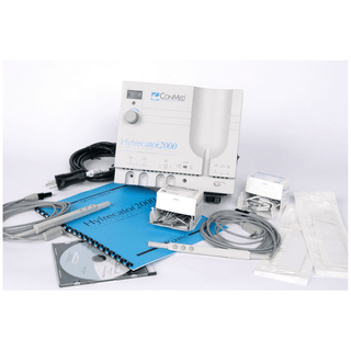 CONMED HYFRECATOR 2000 ELECTROSURGICAL UNIT - Hyfrecator 2000 (115V) Accessories included: Instruction Video, Operators Manual and Reusable Handswitching Pencil, Remote Up/ Down/ Power, Hand Control & 10 ft Cord | Quantity - 1x EA