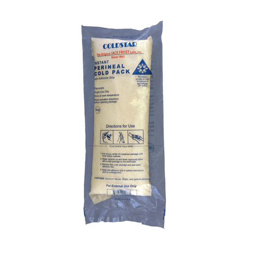 COLDSTAR SOFT WEAVE INSTANT THERAPY PERINEAL PACK - Cold Pack, Perineal, 4" x 11", 24/cs (Made in the USA) (TAA Compliant) | Quantity - 1x CS