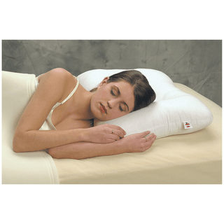CORE PRODUCTS TRI-CORE CERVICAL SUPPORT PILLOW - Cervical Pillow, Gentle Support, Midsize, 22"x15" (56cm x 38cm), White | Quantity - 1x EA