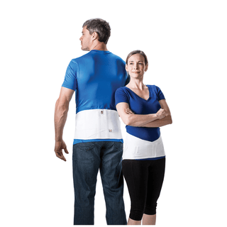 CORE PRODUCTS CRISSCROSS LUMBOSACRAL BELT - Lumbosacral Support, Dual Pull White, 3X-Large (53" - 57") | Quantity - 1x EA
