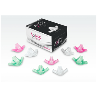 CROSSTEX ACCUTRON AXESS LOW PROFILE NASAL MASK - Nasal Mask, Medium, Unscented, 24/bx | Quantity - 1x BX
