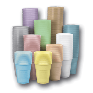 CROSSTEX PLASTIC CUPS - Cup, 5 oz, Yellow, 1000/cs | Quantity - 1x CS
