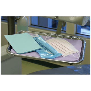 CROSSTEX BRACKET TRAY COVERS - Tray Cover, Size B, Ritter, 8" x 12", Green, 1000/ctn, 3 ctn/cs | Quantity - 1x CS