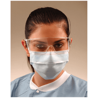 CROSSTEX ULTRA EARLOOP MASK - ASTM Level 3 Mask, Latex Free (LF), Blue, 40/bx, 10 bx/ctn | Quantity - 1x CTN