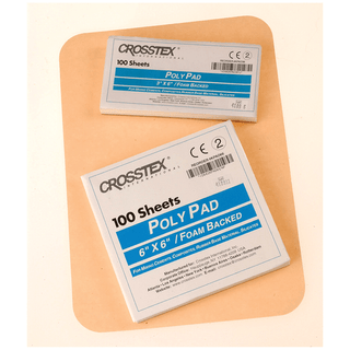 CROSSTEX MIXING PADS - POLY COATED - Pad, 3" x 3", 100/pad, 6 pads/pk   | Quantity - 1x PK