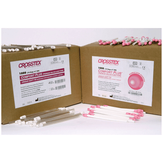 CROSSTEX SALIVA EJECTOR - COMFORT PLUS - Comfort Plus Saliva Ejector, White/ Pink, Bubblegum, 100/bg, 10 bg/cs  | Quantity - 1x CS