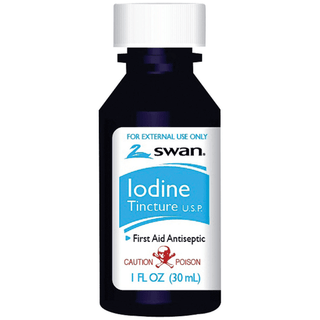 CUMBERLAND SWAN FIRST AIDS - Iodine Tincture, 1 oz, 72/cs (08810) (US Only) | Quantity - 1x CS