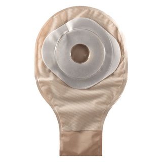 CONVATEC ACTIVELIFE ONE-PIECE DRAINABLE POUCH - One-Piece Drainable Pouch with Precut Stomahesive Skin Barrier, Tape Collar, 12" Pouch with 1-Sided Comfort Panel, Tail Clip, Opaque, 1 3/4" Stoma Opening, 10/bx | Quantity - 1x BX