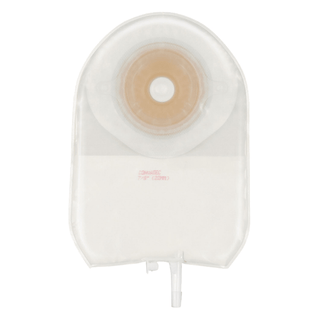 CONVATEC ACTIVELIFE ONE-PIECE CONVEX UROSTOMY POUCH - One-Piece Urostomy Pouch with Pre-Cut Durahesive Skin Barrier, Fold Over Tap, 8" Pouch, Transparent, 1/2" Stoma Opening, 5/bx | Quantity - 1x BX