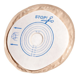 CONVATEC ACTIVELIFE ONE-PIECE STOMA CAPStoma Cap, Cut-to-Fit, Stomahesive Skin Barrier, No Tape Collar, 1-Sided Comfort Panel and Filter, Opaque, 3/4"2", 30/bx | Quantity - 1x BX