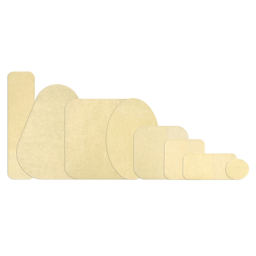 CONVATEC DURODERM EXTRA THIN DRESSING - Hydrocolloid Dressing, Square, Beige, 4" x 4", 10/bx | Quantity - 1x BX