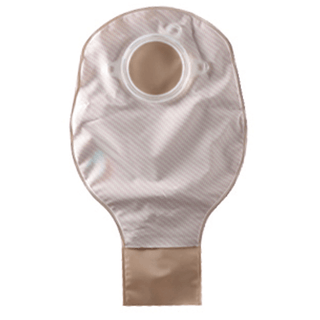 CONVATEC NATURA TWO-PIECE DRAINABLE POUCH - Drainable Pouch, 2-Piece, 10", 2-Sided Comfort Panel, Tail Clip, Opaque, 1 3/4" Flange, 10/bx (Continental US Only) | Quantity - 1x BX