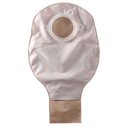 CONVATEC NATURA TWO-PIECE DRAINABLE POUCH - Drainable Pouch, 2-Piece, 10", 2-Sided Comfort Panel, Tail Clip, Opaque, 1 1/4" Flange, 20/bx (Continental US Only) | Quantity - 1x BX
