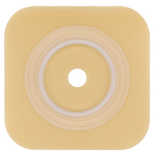 CONVATEC SUR-FIT NATURA TWO-PIECE DURAHESIVE SKIN BARRIERSkin Barrier, Cut-to-Fit, Flexible, No Tape Collar, 4" Flange, 6" x 6", 5/bx | Quantity - 1x BX