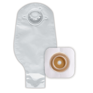 CONVATEC SUR-FIT NATURA UNIT DOSE KITS - Unit Dose Kit, Includes: Durahesive Flexible Skin Barrier with Cut-to-Fit Opening, 10" Urostomy Pouch with Accuseal with Valve, Transparent, 1 3/4" Flange, 5/bx (To Be DISCONTINUED) | Quantity - 1x BX