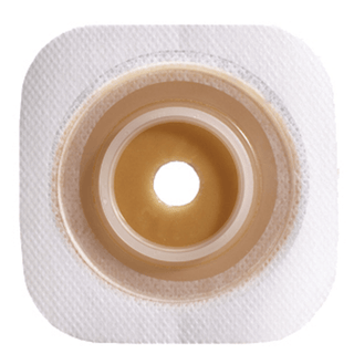 CONVATEC LITTLE ONES TWO-PIECE STANDARD SKIN BARRIERStomahesive Flexible Skin Barrier with Cut-to-Fit Opening and Tape Collar, White, 1 1/4" Flange, 5/bx | Quantity - 1x BX