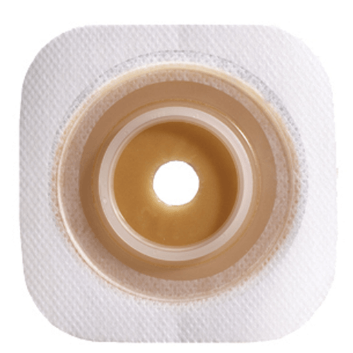 CONVATEC LITTLE ONES TWO-PIECE STANDARD SKIN BARRIERStomahesive Flexible Skin Barrier with Cut-to-Fit Opening and Tape Collar, White, 1 1/4" Flange, 5/bx | Quantity - 1x BX