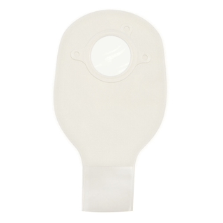 CONVATEC LITTLE ONES TWO-PIECE STANDARD DRAINABLE POUCH - Drainable Pouch, 2-Piece, 6", 1-Sided Comfort Panel, Tail Clip, Transparent, 1 3/4" Flange, 10/bx (Continental US Only) | Quantity - 1x BX
