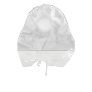 CONVATEC LITTLE ONES TWO-PIECE STANDARD UROSTOMY POUCH - Urostomy Pouch, 2-Piece, 5", 1-Sided Comfort Panel, Fold Up Tap, Transparent, 1 1/4" Flange, 10/bx (Continental US Only) | Quantity - 1x BX