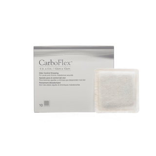 CONVATEC CARBOFLEX ODOR CONTROL DRESSINGOdor Control Dressing, Square, 4" x 4", 10/bx | Quantity - 1x BX