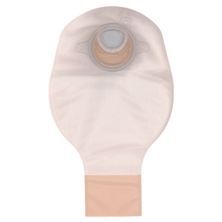 CONVATEC NATURA TWO-PIECE DRAINABLE POUCH - Drainable Pouch, 2-Piece, 10", 2-Sided Comfort Panel, Tail Clip, Filter, Opaque, 1 3/4" Flange, 20/bx (Continental US Only) | Quantity - 1x BX