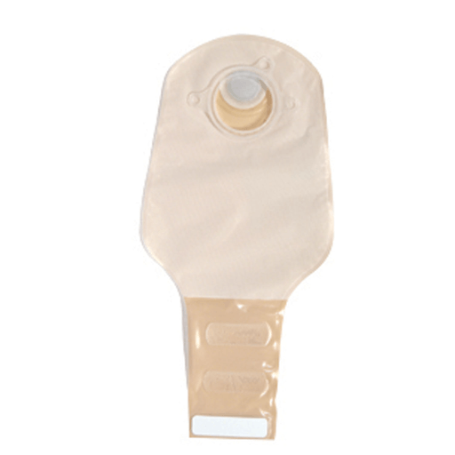 CONVATEC NATURA TWO-PIECE DRAINABLE POUCH - Drainable Pouch, 2-Piece, 12", 2-Sided Comfort Panel, Tail Clip, Opaque, 1 1/4" Flange, 20/bx | Quantity - 1x BX