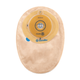 CONVATEC ESTEEM + ONE-PIECE MOLDABLE CLOSED-END POUCH - Moldable Closed-End Pouch, 1-Piece, Modified Stomahesive Skin Barrier, Filter, Opaque, 13/16" x 1 3/16" Stoma, 30/bx (Continental US Only) | Quantity - 1x BX