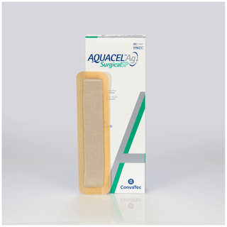 CONVATEC AQUACEL DRESSINGSAg Surgical SP Cover Dressing, 3 1/2" x 14", Incisions Up to 11", 10/bx | Quantity - 1x BX