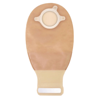 CONVATEC NATURA + DRAINABLE POUCH - Closed-End Pouch, 12", 2-Sided Comfort Panel, Tail Closure, Filter, Tan, 2 1/4" Flange, 10/bx (Continental US Only) | Quantity - 1x BX
