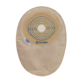 CONVATEC ESTEEM + ONE-PIECE CLOSED-END POUCH - Closed-End Pouch, 8", 1-Sided Comfort Panel, Cut-to-Fit Modified Stomahesive Skin Barrier, Filter, Transparent, 13/16" - 2 3/4" Stoma, 30/bx (Continental US Only) | Quantity - 1x BX