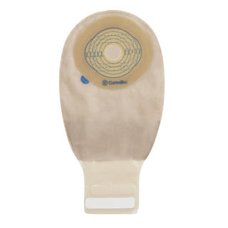 CONVATEC ESTEEM + ONE-PIECE DRAINABLE POUCH - Drainable Pouch, 12", 2-Sided Comfort Panel, Cut-to-Fit Modified Stomahesive Skin Barrier, InvisiClose Tail Closure, Filter, Tan, 13/16" - 2 3/4" Stoma, 10/bx (Continental US Only) | Quantity - 1x BX
