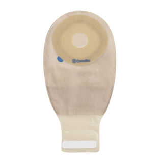 CONVATEC ESTEEM + ONE-PIECE DRAINABLE POUCH - Drainable Pouch, 12", 2-Sided Comfort Panel, Pre-Cut Modified Stomahesive Skin Barrier, InvisiClose Tail Closure, Filter, Tan, 1" Stoma, 10/bx (Continental US Only) | Quantity - 1x BX