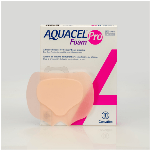 CONVATEC AQUACEL DRESSINGSFoam Pro Dressing, Adhesive, Sacral, 5" x 6 3/4", 5/bx | Quantity - 1x BX
