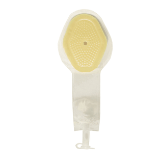 CONVATEC EAKIN FISTULA AND WOUND POUCH - Wound Pouch, 6.9" x 4.3", Remote Drainage Attachment, Tap Closure, Transparent, 10/bx | Quantity - 1x BX