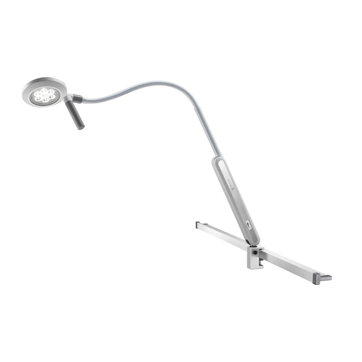 VISIANO 10 LED Exam Light 10-1 P S10, Gooseneck Arm - Rail Mount | Quantity - 1x EA