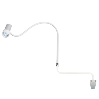 HALUX N30-1 P SV Exam Light, 8W, 4400K, GOOSENECK, Dimmable, Side Mount, Wall Mount, EXT Arm | Quantity - 1x EA