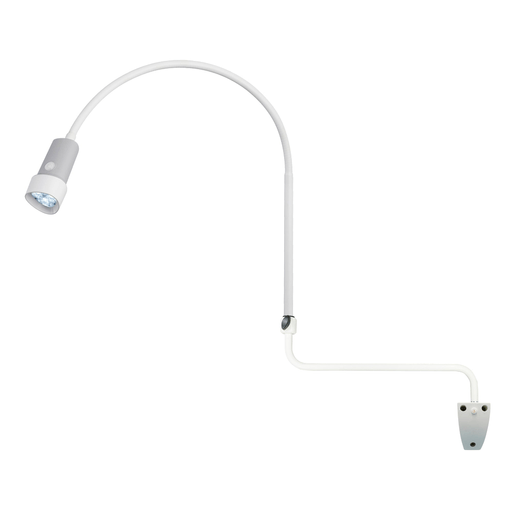 HALUX N30-1 P SH Exam Light, 8W, 4400K, GOOSENECK, Dimmable, Rear Mount, Wall Mount, EXT Arm | Quantity - 1x EA