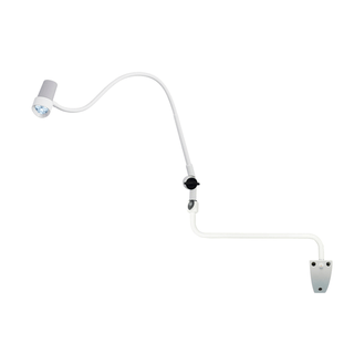 HALUX N30-1 P SGV Exam Light, 8W, 4400K, GOOSENECK, BASE JOINT, Dimmable, Side Mount, Wall Mount, EXT Arm | Quantity - 1x EA