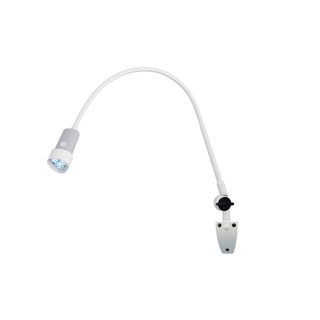 HALUX N30 -1 P SGH Exam Light, 8W, 4400K, GOOSENECK, BASE JOINT, Dimmable, Rear Mount, Wall Mount | Quantity - 1x EA