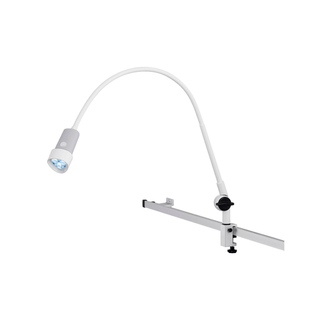 HALUX N30 -1 P SGH Exam Light, 8W, 4400K, GOOSENECK, BASE JOINT, Dimmable, Rear Mount, Rail Mount | Quantity - 1x EA