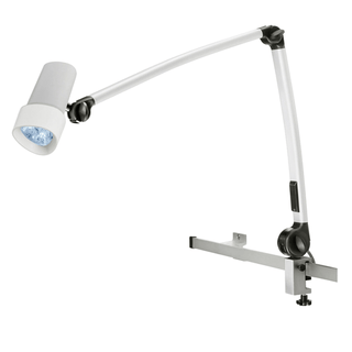 HALUX N30-1 P F1 Exam Light, 8W, 4400K, 16MM PIN, Articulating Arm, Dimmable, Rail Mount | Quantity - 1x EA