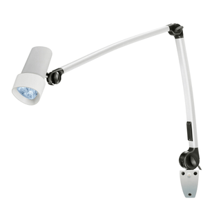 HALUX N30-1 P F1 Reading Light, 8W, 4400K, 16MM PIN, Articulating Arm, Dimmable, Wall Mount | Quantity - 1x EA